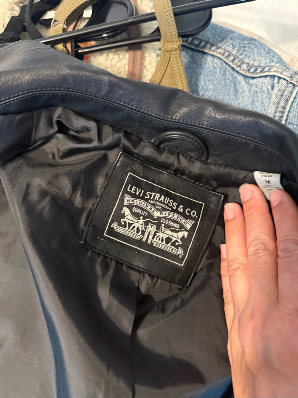 Women’s Levi Biker jacket - Picture 6 of 7